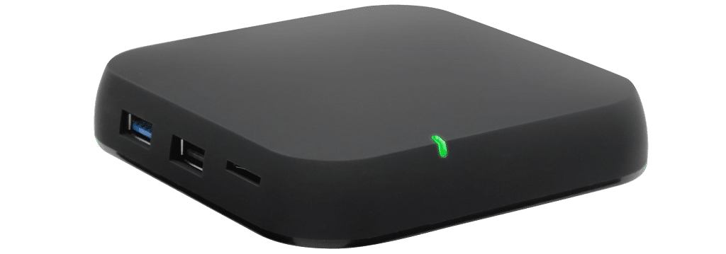 Transparent Background (2) - MW809 Set-Top Box from the front, provided by MwareTV