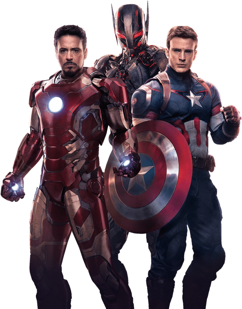 Three Marcel characters standing next to each other, provided by MwareTV